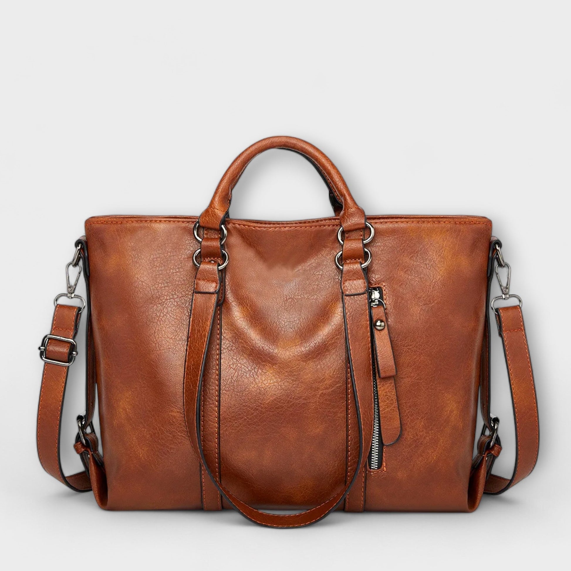 MODEGEIST Damen Handtasche Strukturiert Funktional Büro