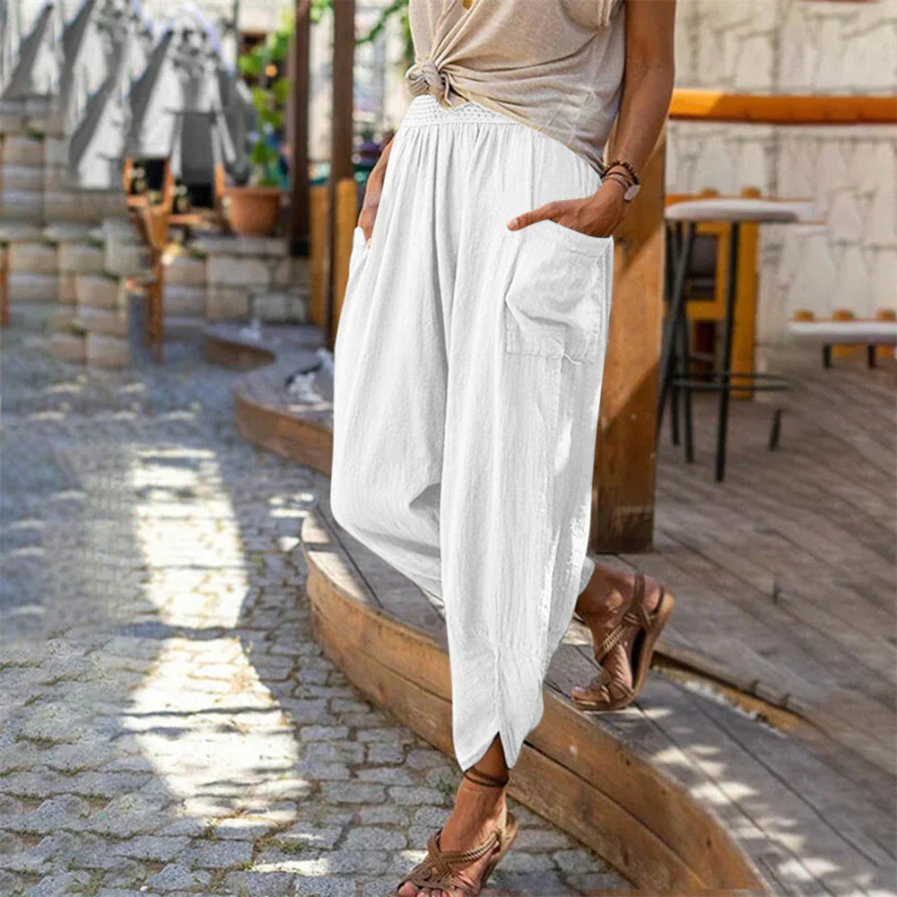 ELLIE Hose mit hoher Taille