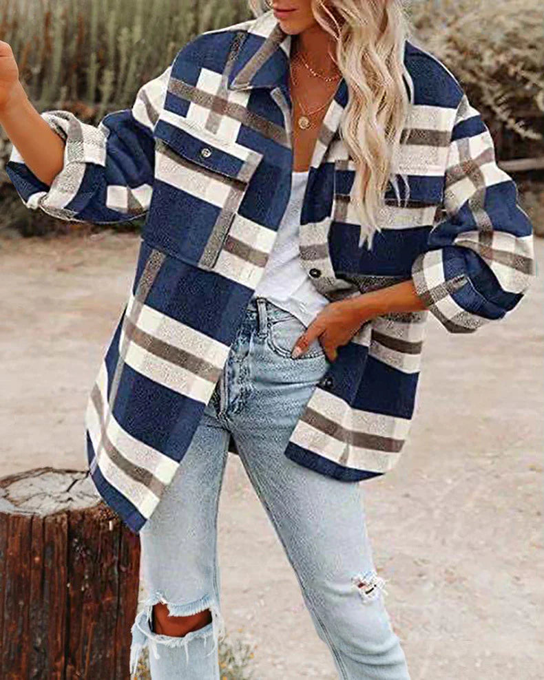 ModeGeist | Warme Woll Jacke Damen