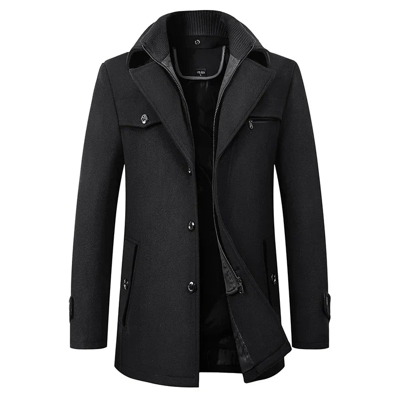 Hochwertiger Herren-Trenchcoat von Jagur