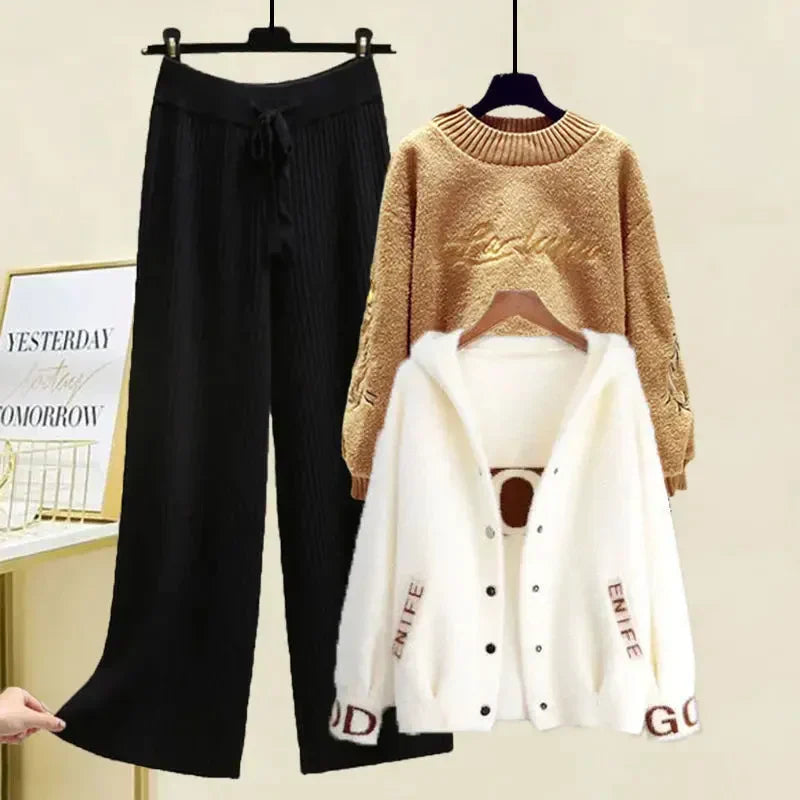 ModeGeist | Damen Winter Drei Teile Satz