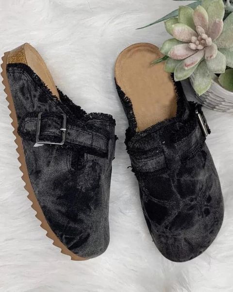 Feona Canvas Slippers