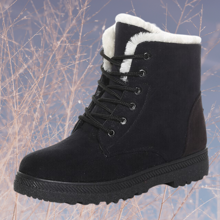 ModeGeist | mit Fleece gefütterte Damenstiefel