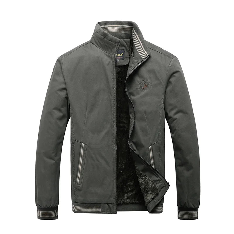 ModeGeist | Mit Fleece gefütterte Winterjacke