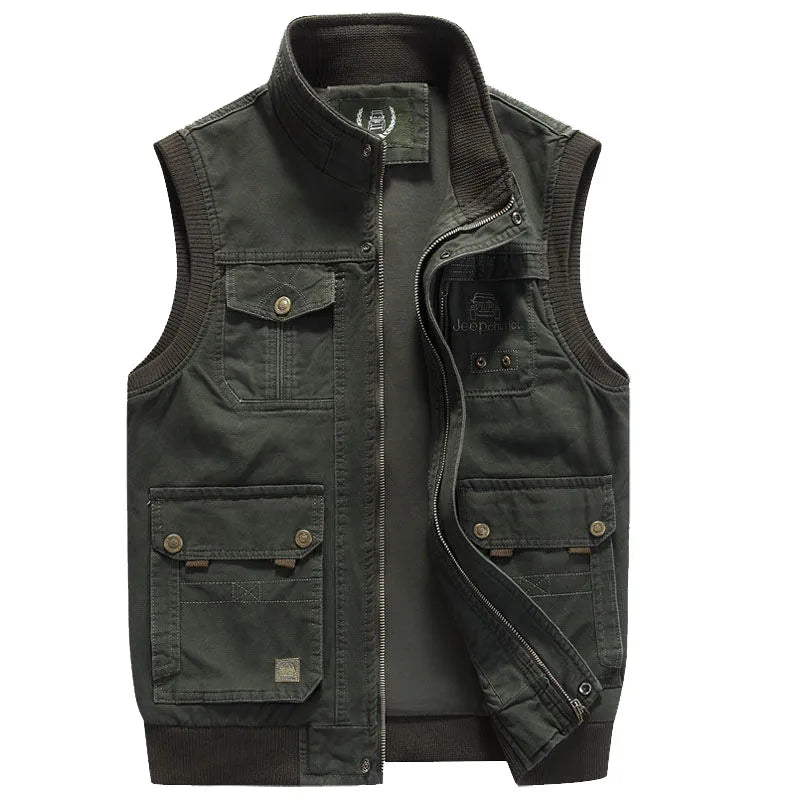 Vintage Multi-Pocket Vest - Faber