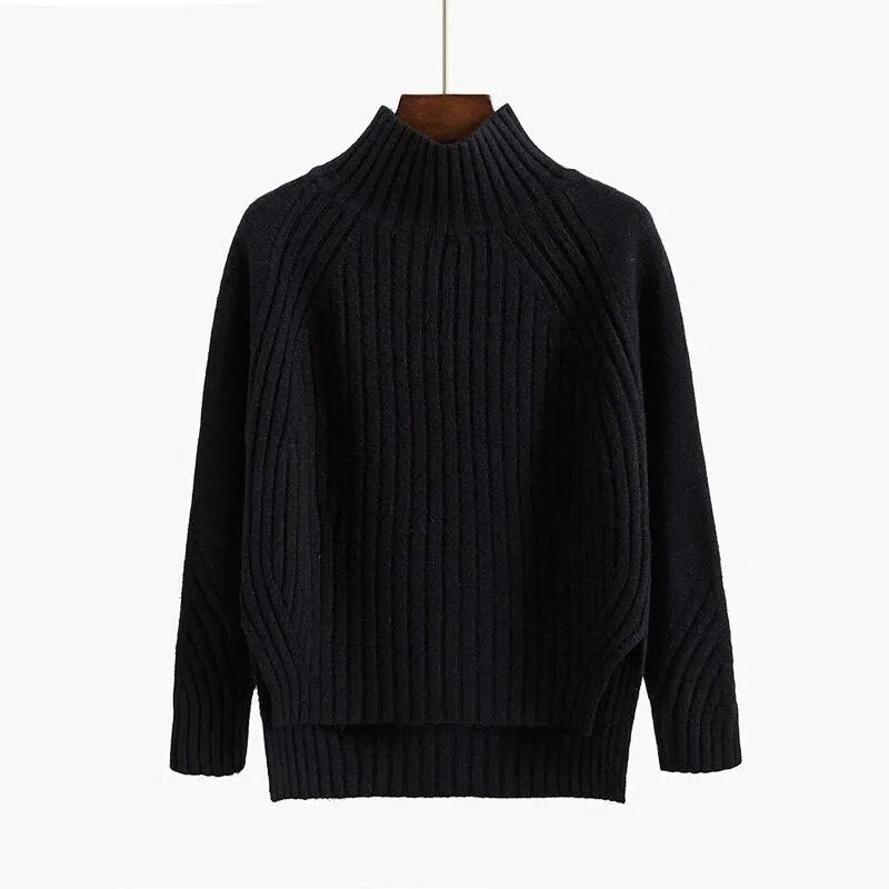 Damen-Pullover mit Rollkragen