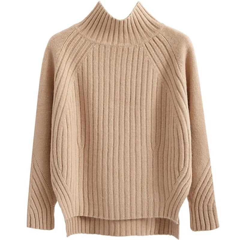 Damen-Pullover mit Rollkragen