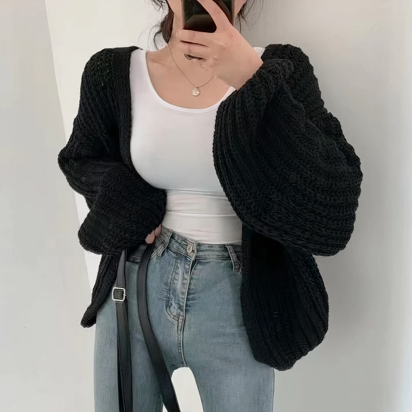 Vintage-Strickjacke Sophie