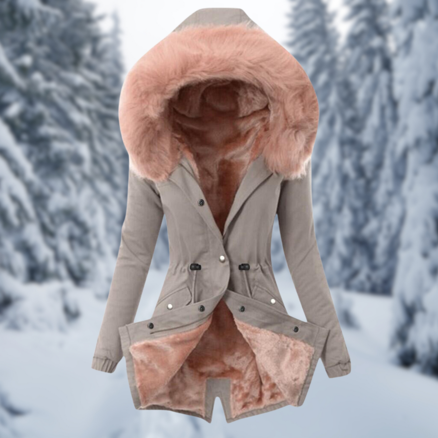 Kapuzenjacke aus Baumwolle – Viola