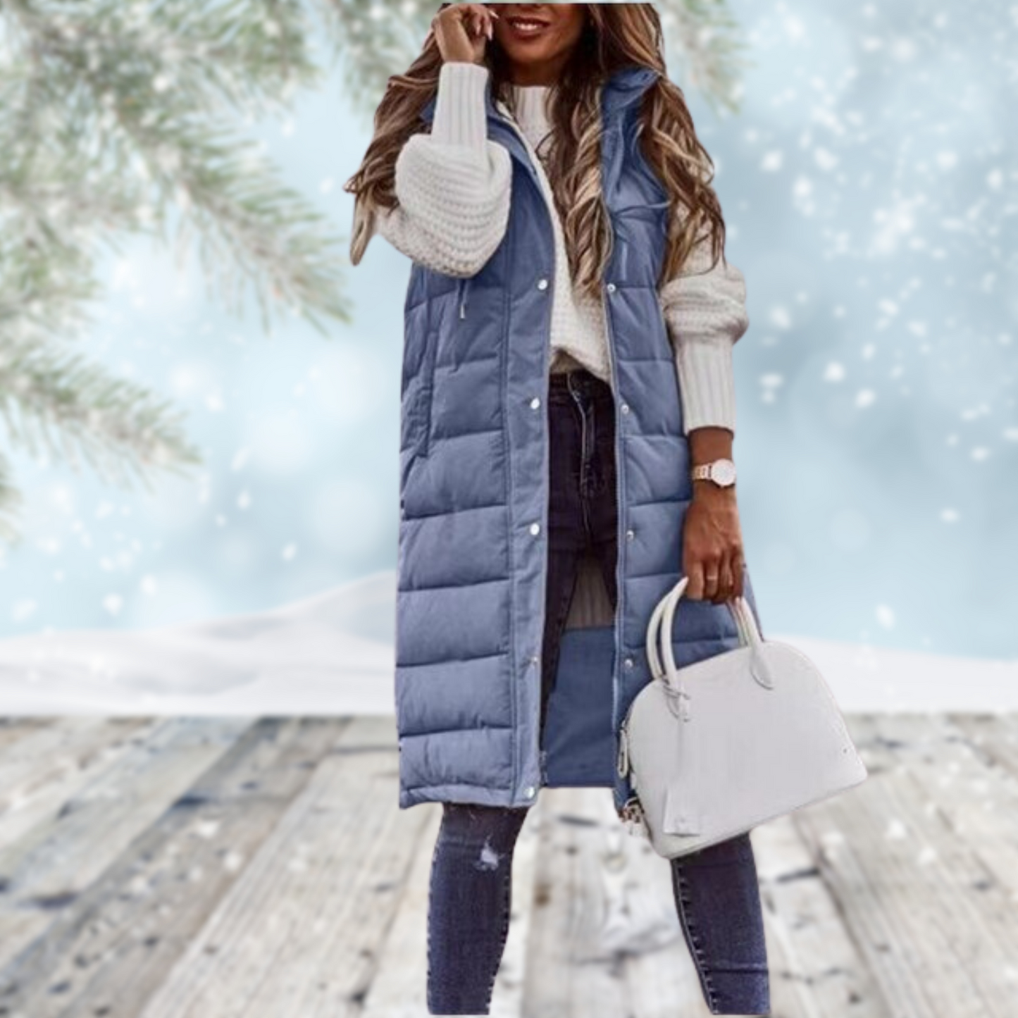 Minerva Long Vest Coat