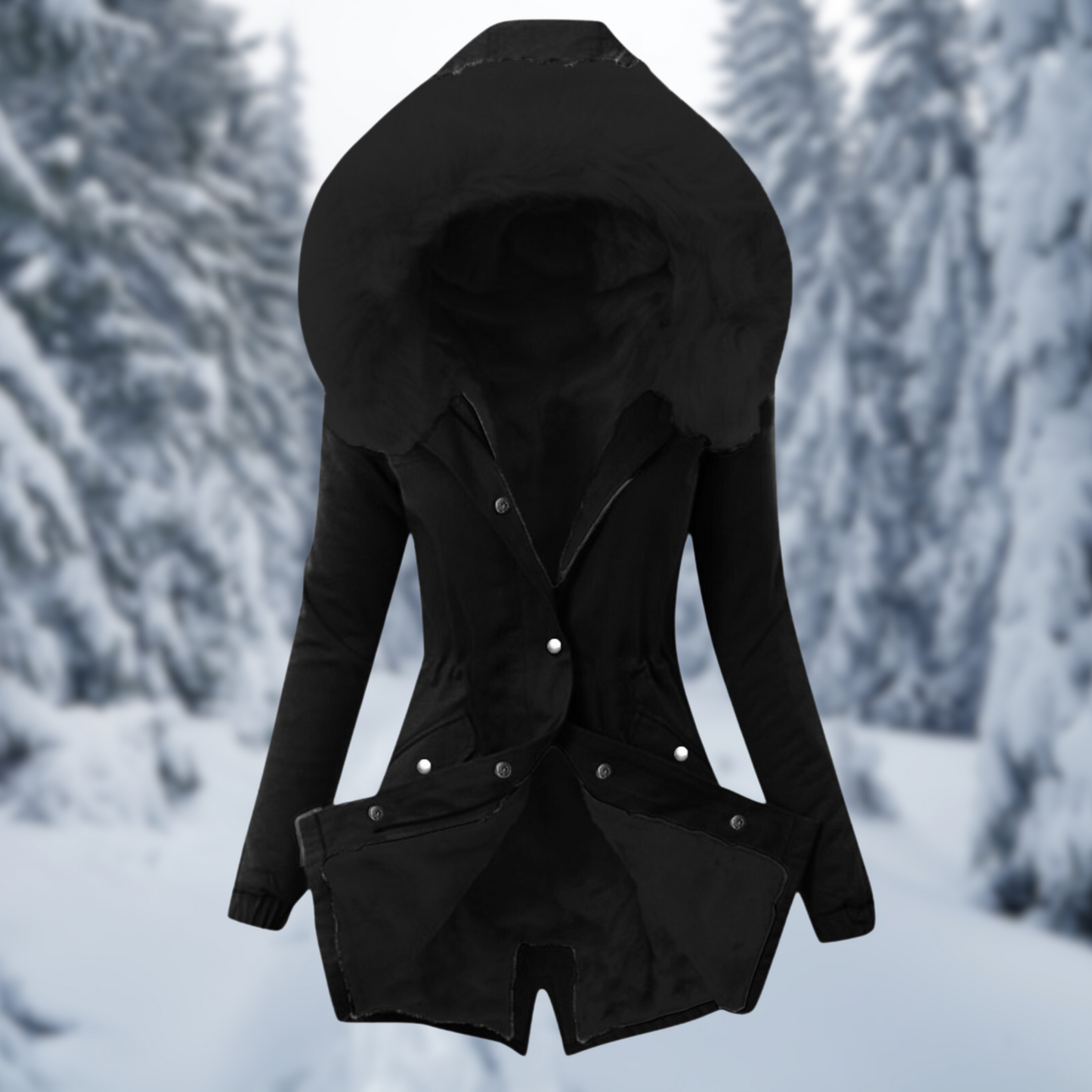 Kapuzenjacke aus Baumwolle – Viola