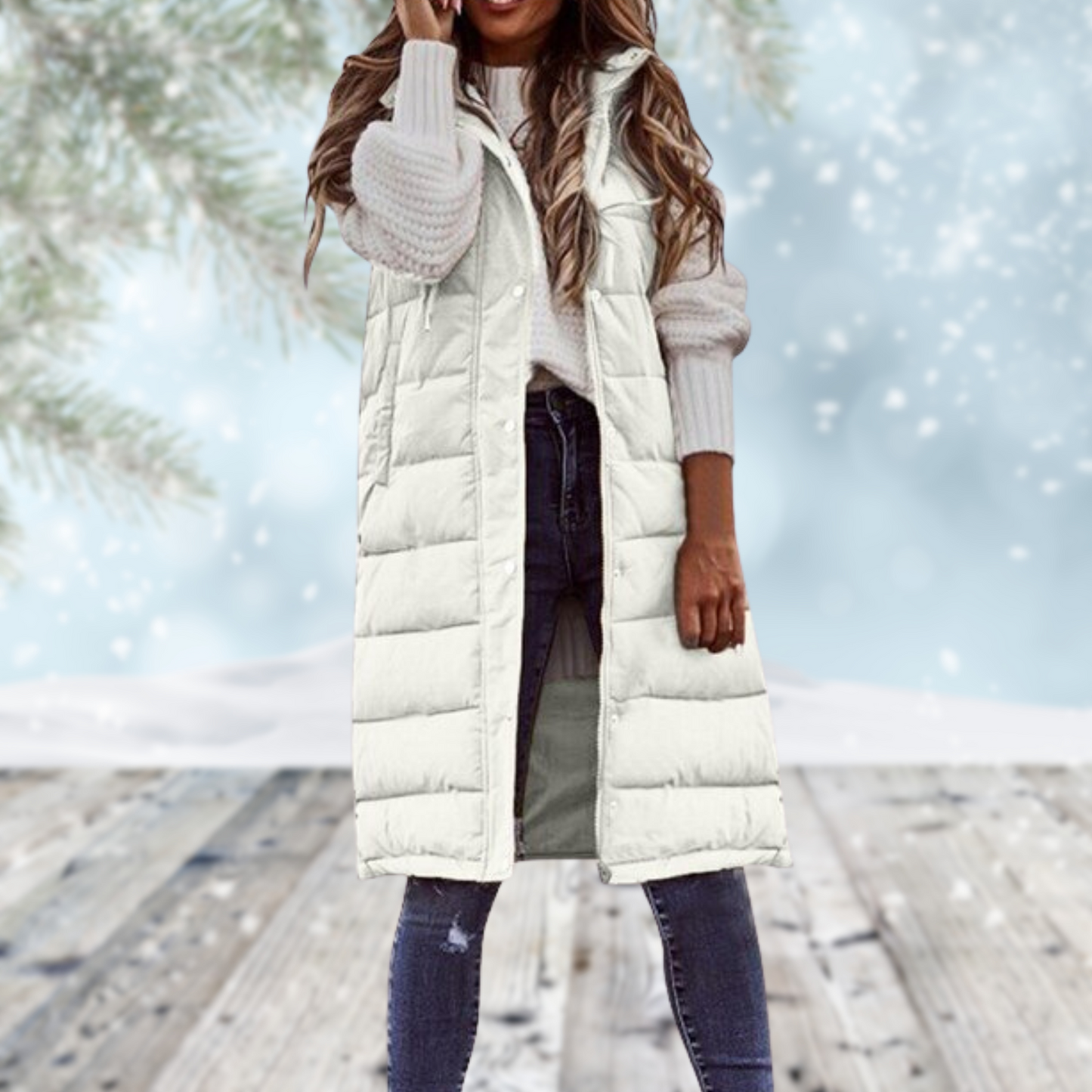 Minerva Long Vest Coat