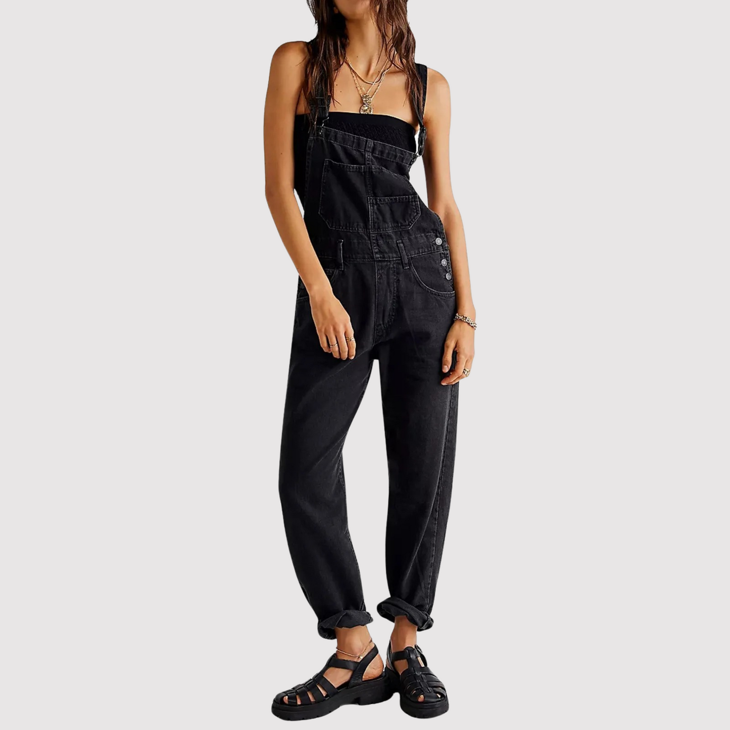Marlene Denim Overalls