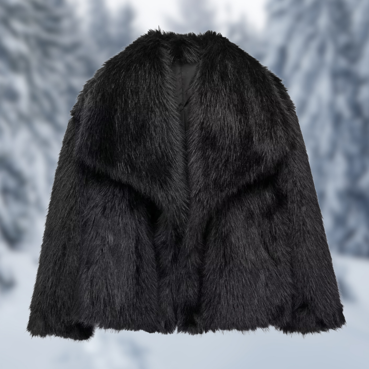 Mantel aus Paillettengewebe, Modell Victoria