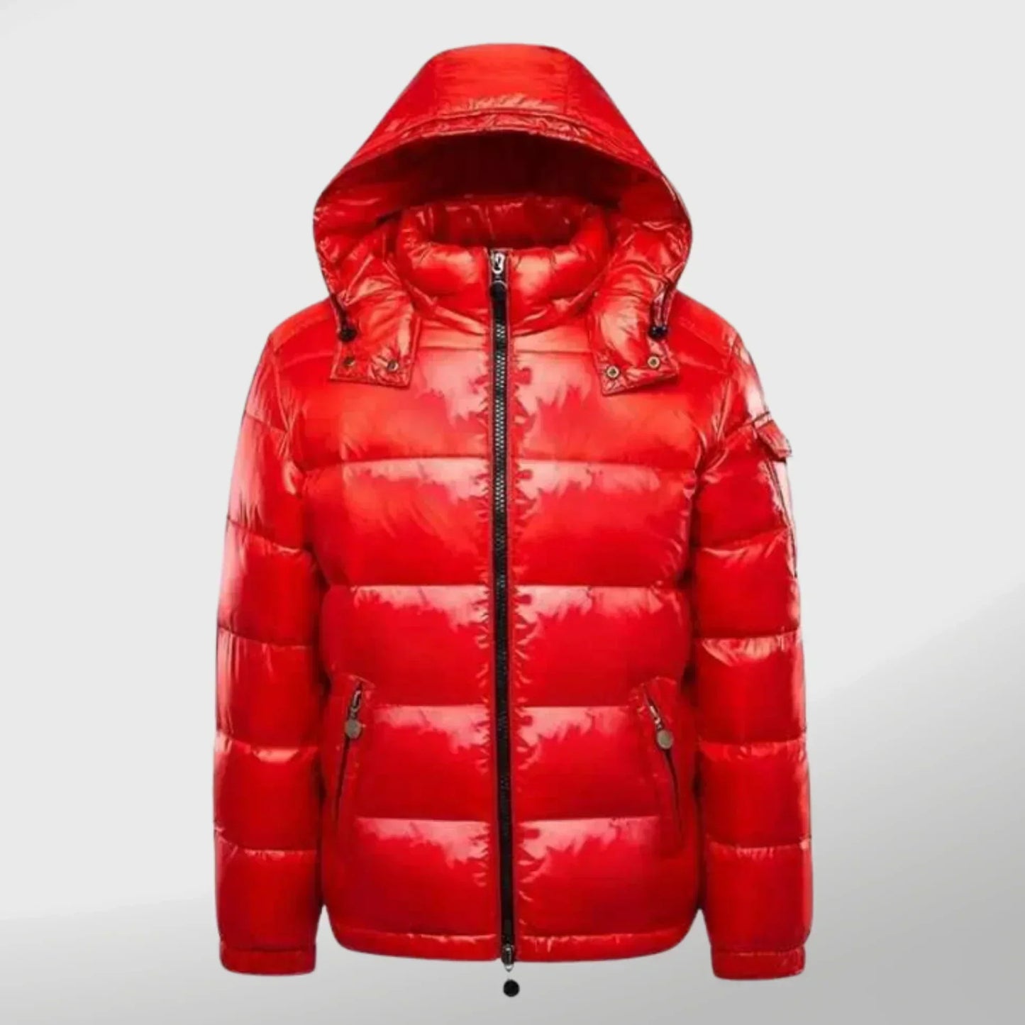 ModeGeist | Elegante Lange Puffy Winterjacke