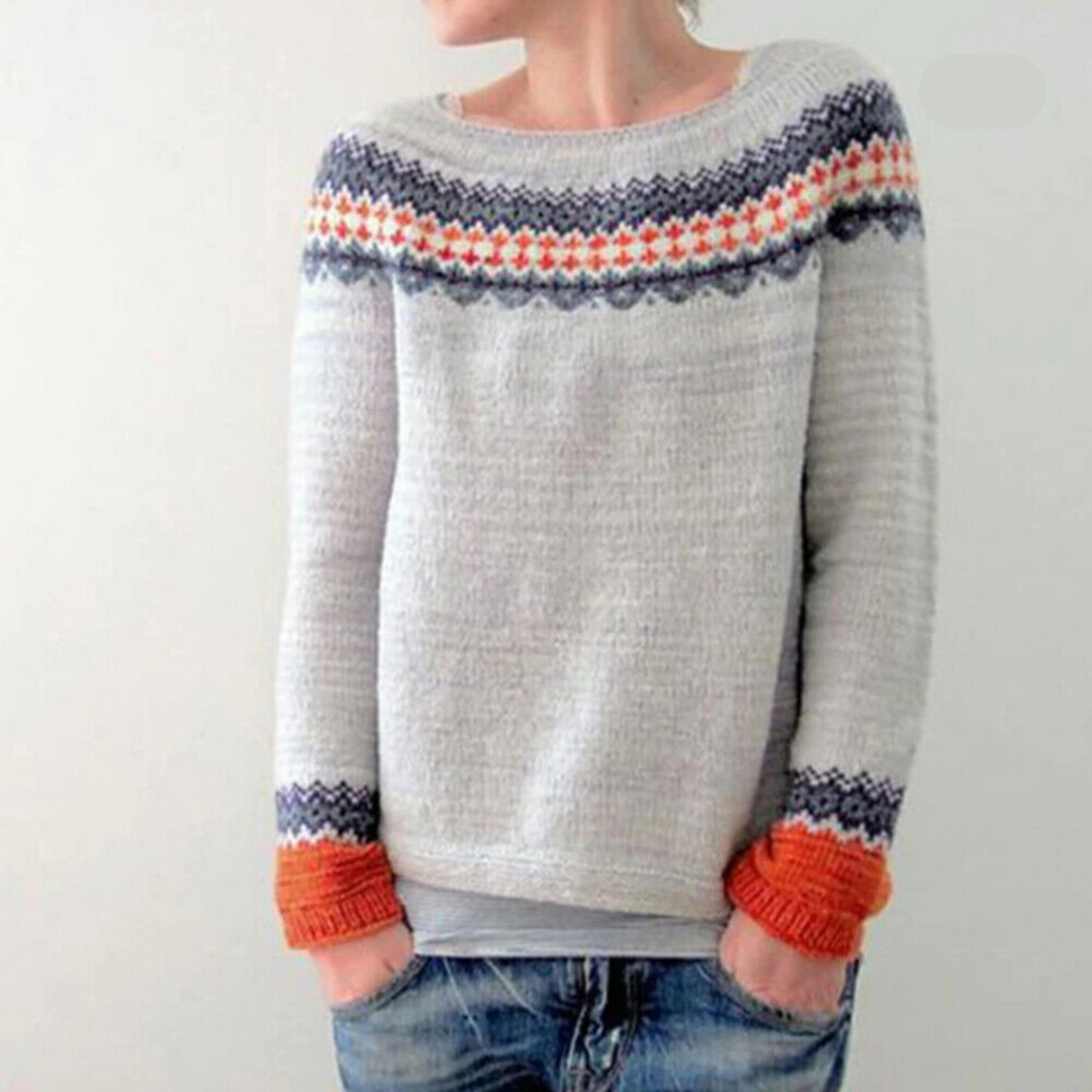 ModeGeist | Ethno Print Pullover