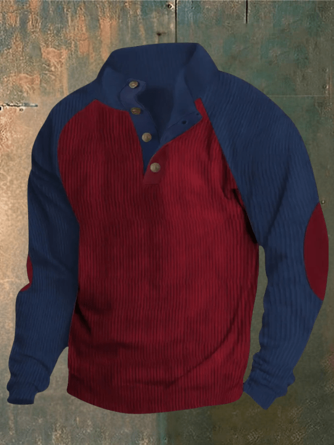 KARL: Cordpullover mit langen Ärmeln