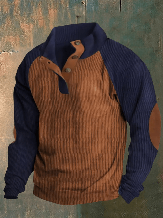 KARL: Cordpullover mit langen Ärmeln