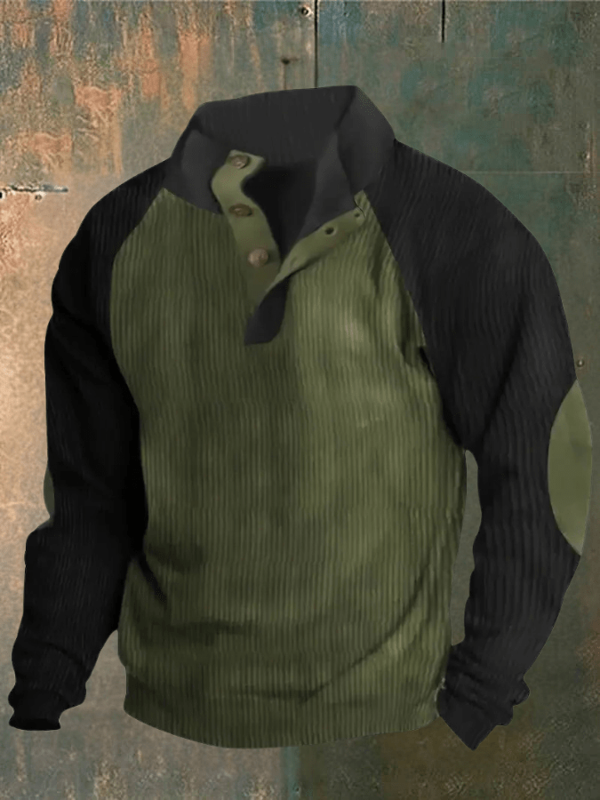 KARL: Cordpullover mit langen Ärmeln