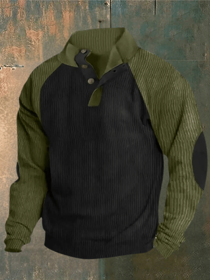 KARL: Cordpullover mit langen Ärmeln