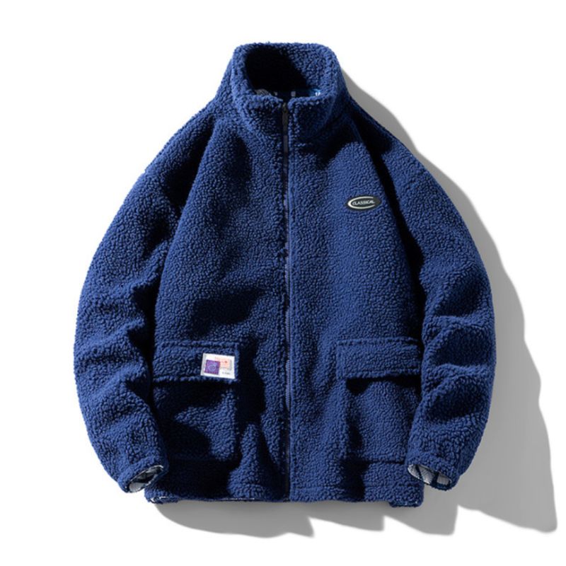 Modische Plüschbomberjacke von Sven