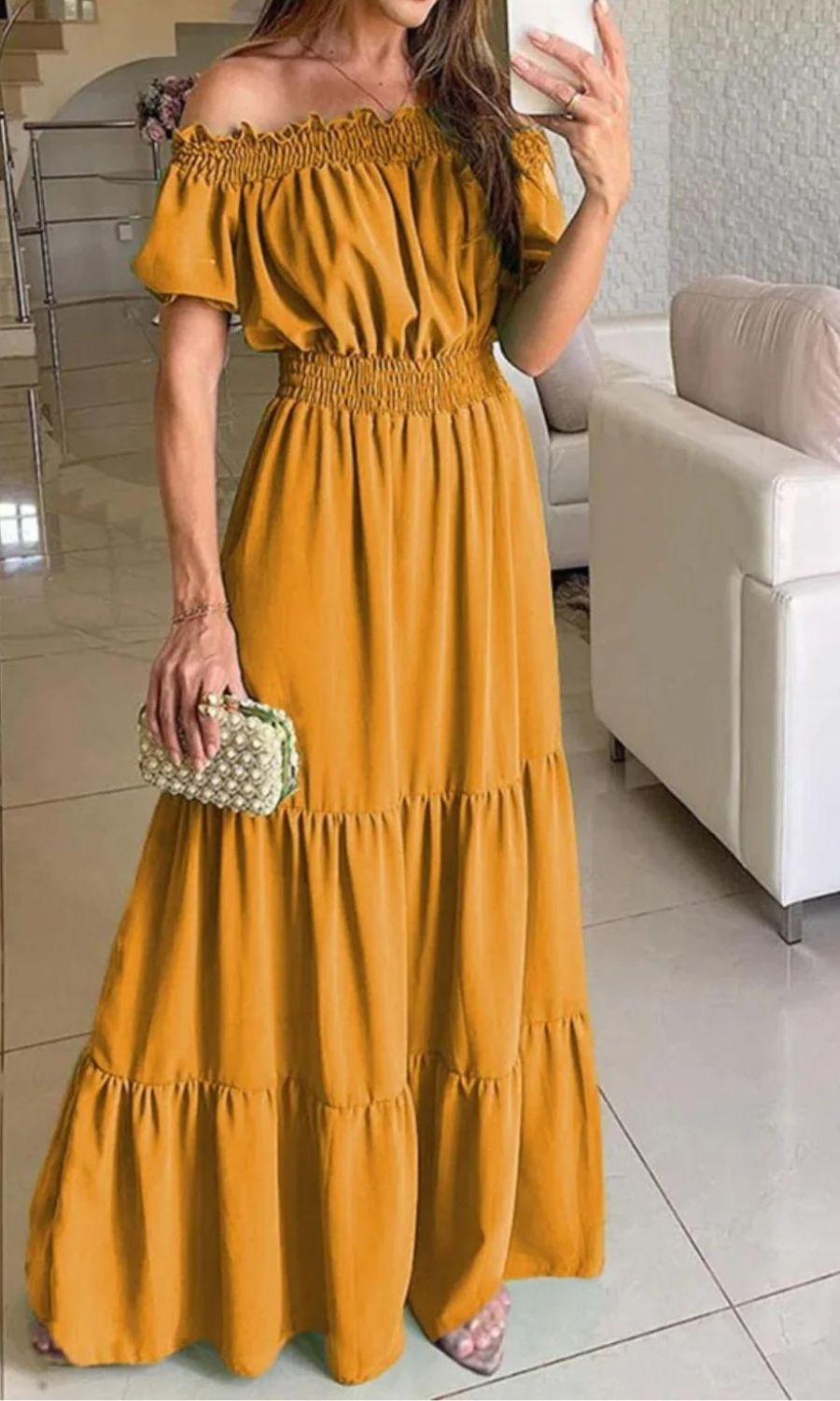Sommerkleid Syeda: Elegant und elastisch