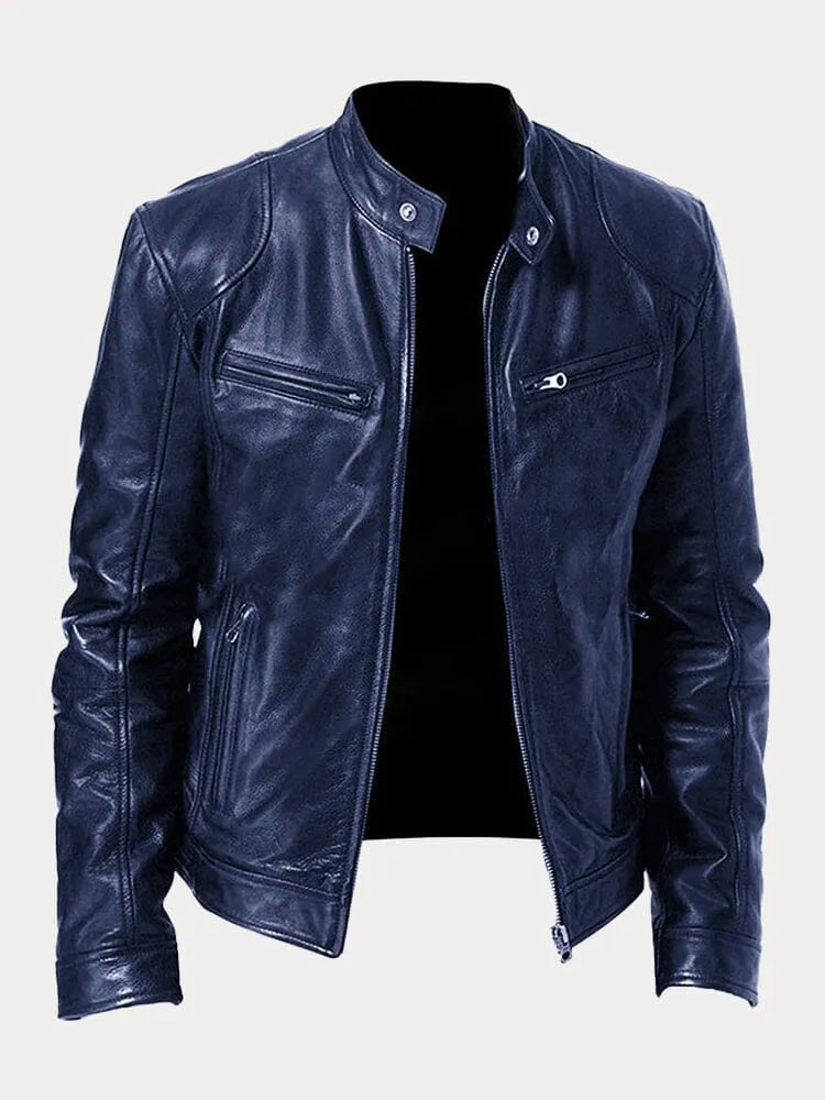 JACKSON Lederjacke im Casual-Stil