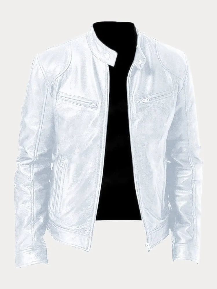 JACKSON Lederjacke im Casual-Stil