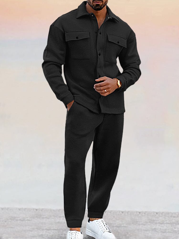 Elegantes Herren Zweiteiler-Outfit – bequem und sportlich