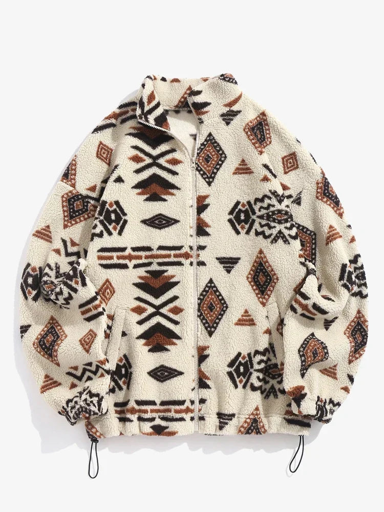 Cecelia Pullover mit ethnischem Muster