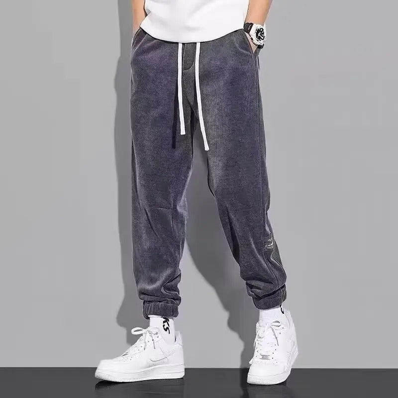 Reid Samtjogginghose für entspannten Chic