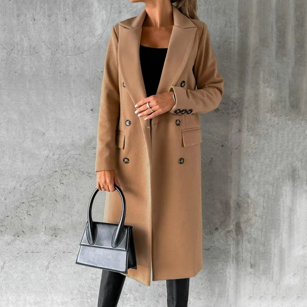 ModeGeist | Damen - Mantel – Eleganter City - Chic Mantel für Business und Freizeit