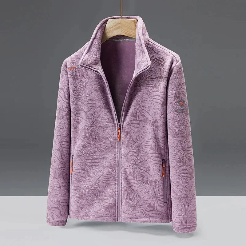 ModeGeist | Modische Fleecejacke Warm