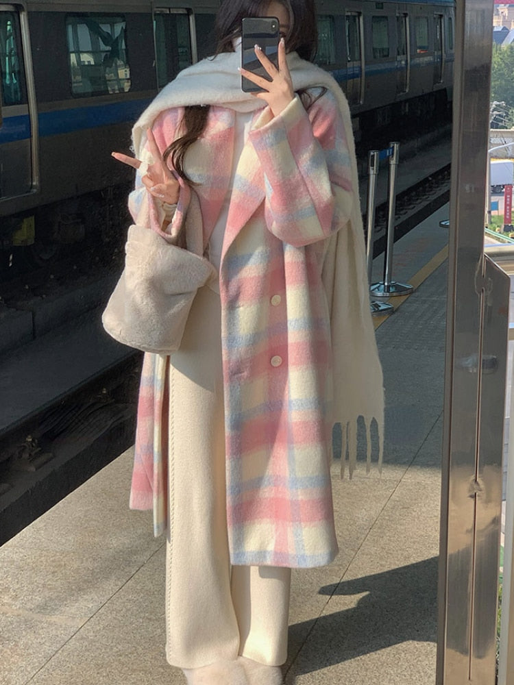 ModeGeist | Lange mit Knöpfen für Frauen Ideal für Den Herbst und Den Winter
