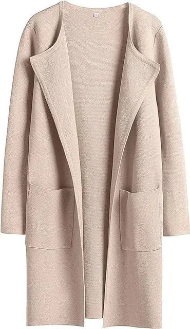 ModeGeist | Lange und Bequeme Jacke für Frauen