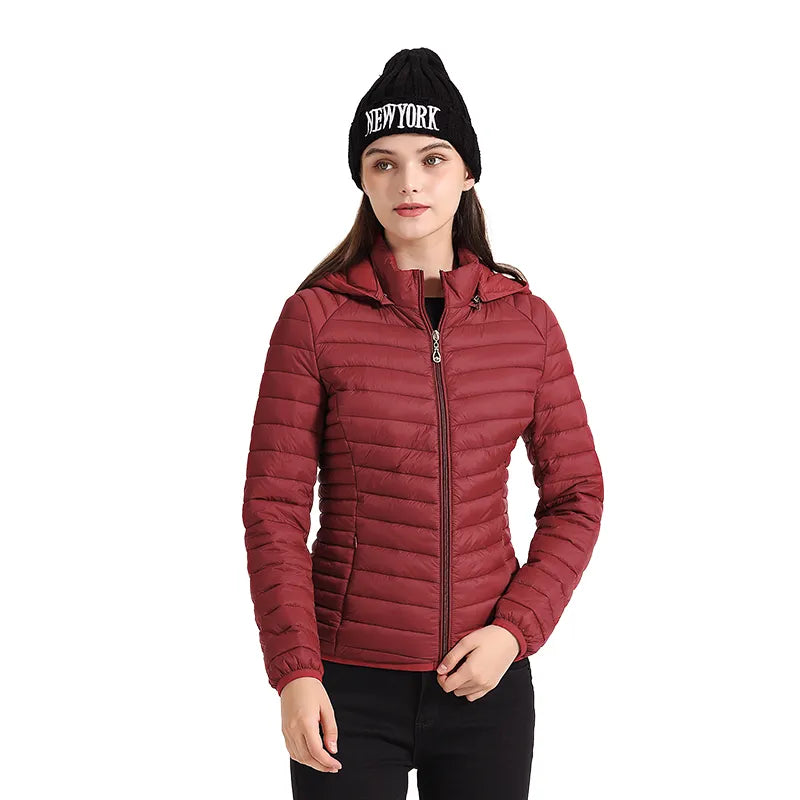 ModeGeist | Ultra-leicht Damen-Daunenjacke