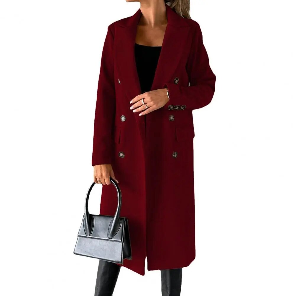 ModeGeist | Elegante Lange Damenjacke