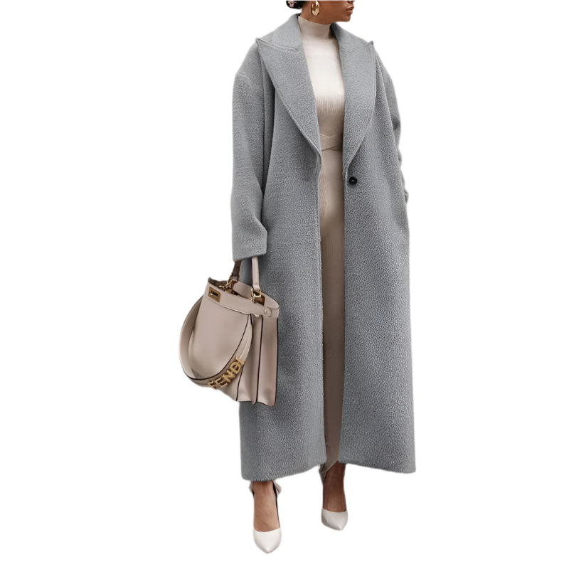 ModeGeist | Warme Plüsch Damen Winterjacke