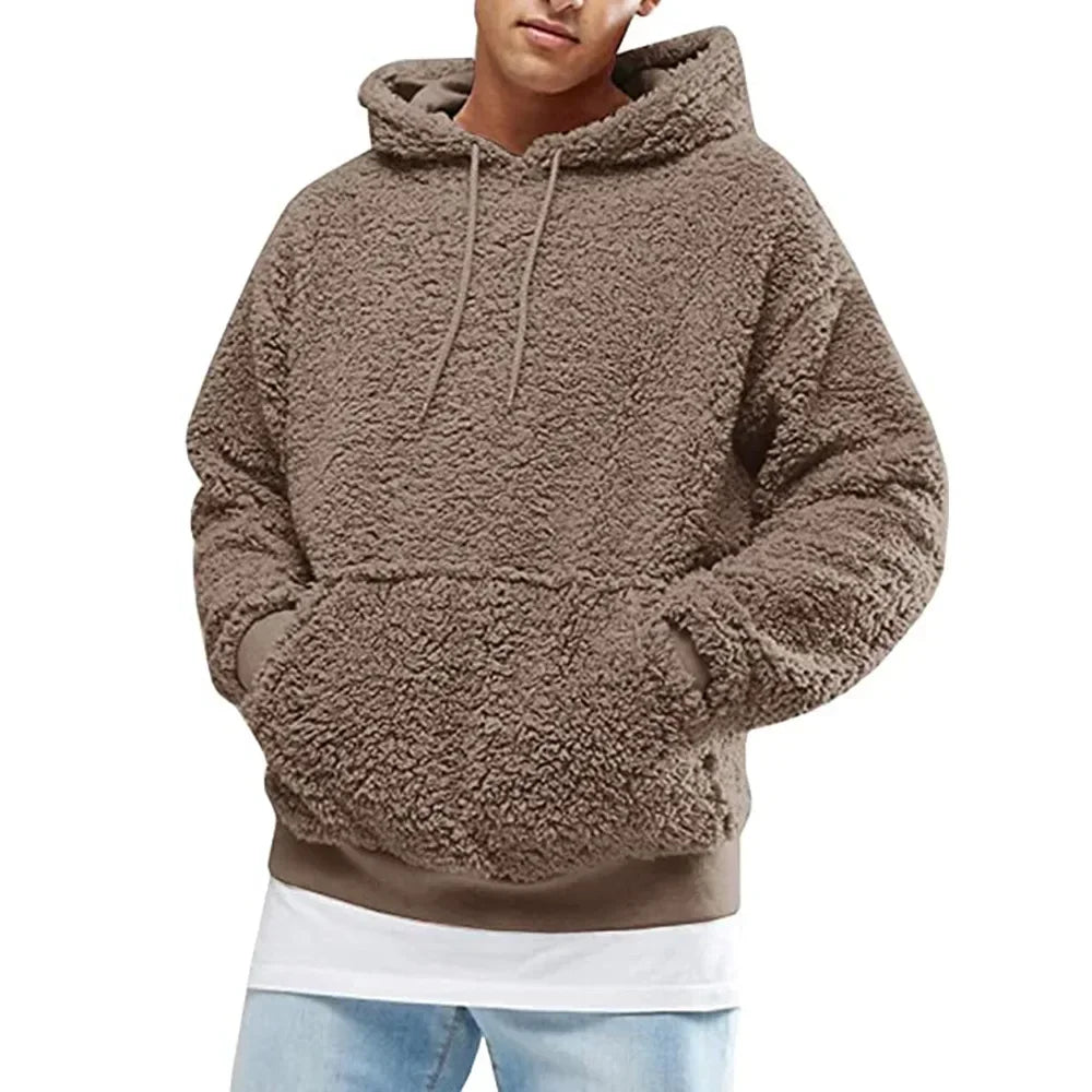 ModeGeist | Hoodie mit Weichem Sherpa-textur Polyester-fleece Komfortabel und Trendy