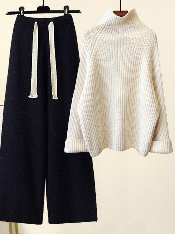 Kuscheliges Set aus Pullover und Hose: Adelheid