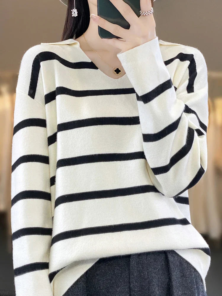 Eleganter und lässiger Winterpullover von Marit
