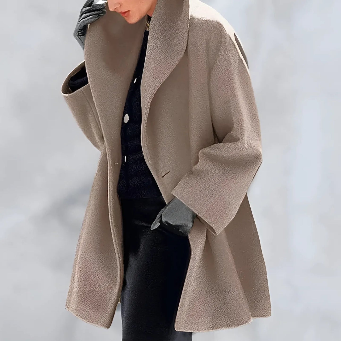 ModeGeist | Modische Damen Winterjacke Mit Kapuze