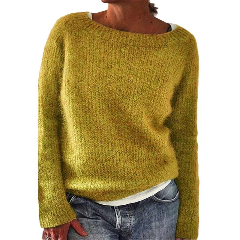 ModeGeist | Loser Strickboot Hals Pullover