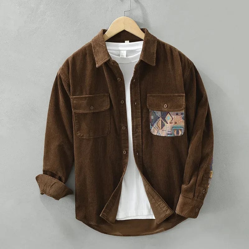 CARL – Hemd mit bestickten Details