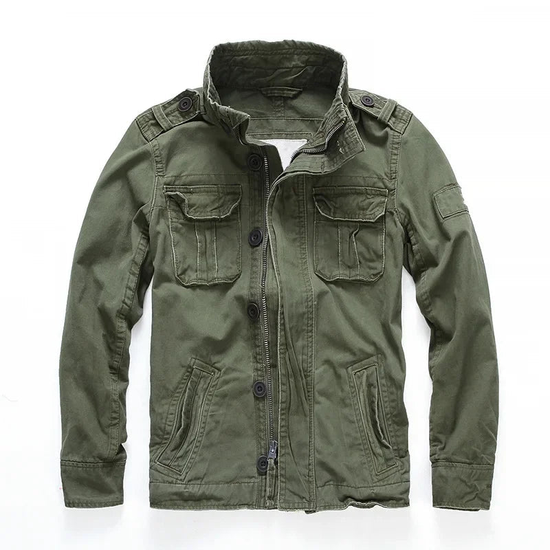 Baumwoll-Cargojacke von HENNING