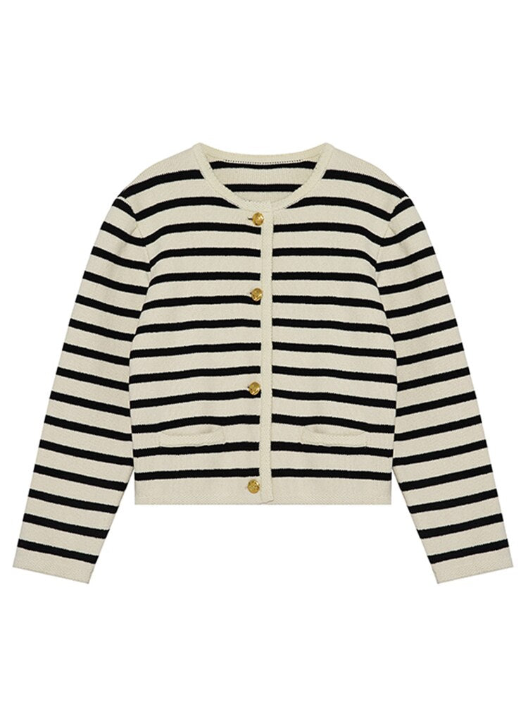 ModeGeist | Gestreiftes Vest Für Damen