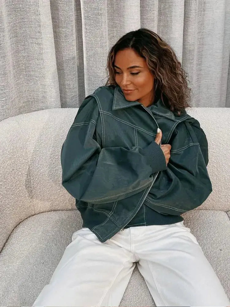 ModeGeist | Jacke in Übergröße Herbstmode