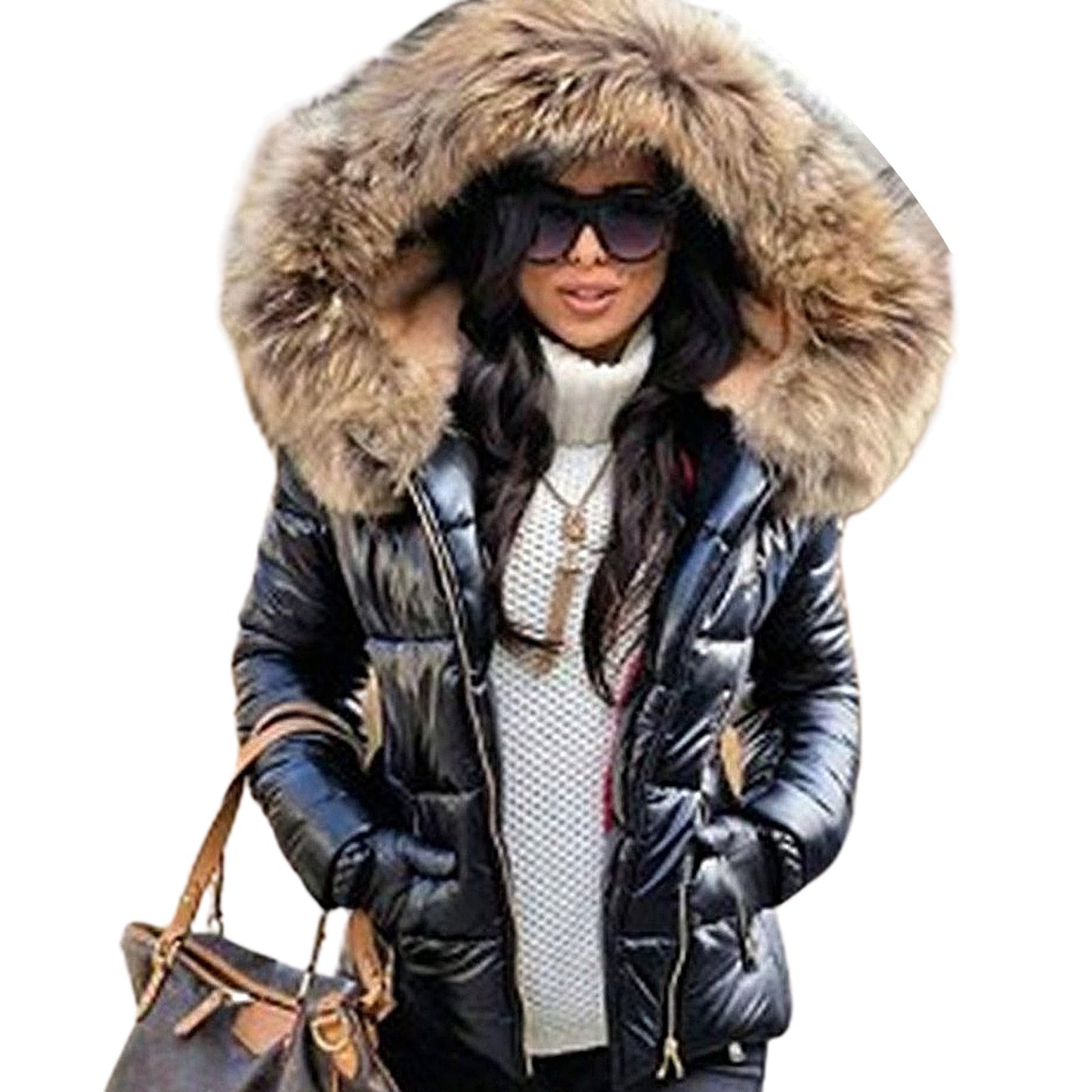 ModeGeist | Winterjacke - Daunenjacke mit Warmer Kapuze