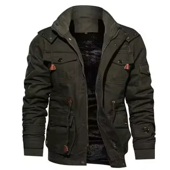 ModeGeist | Wärmeisolierte lässige Parka für Herren