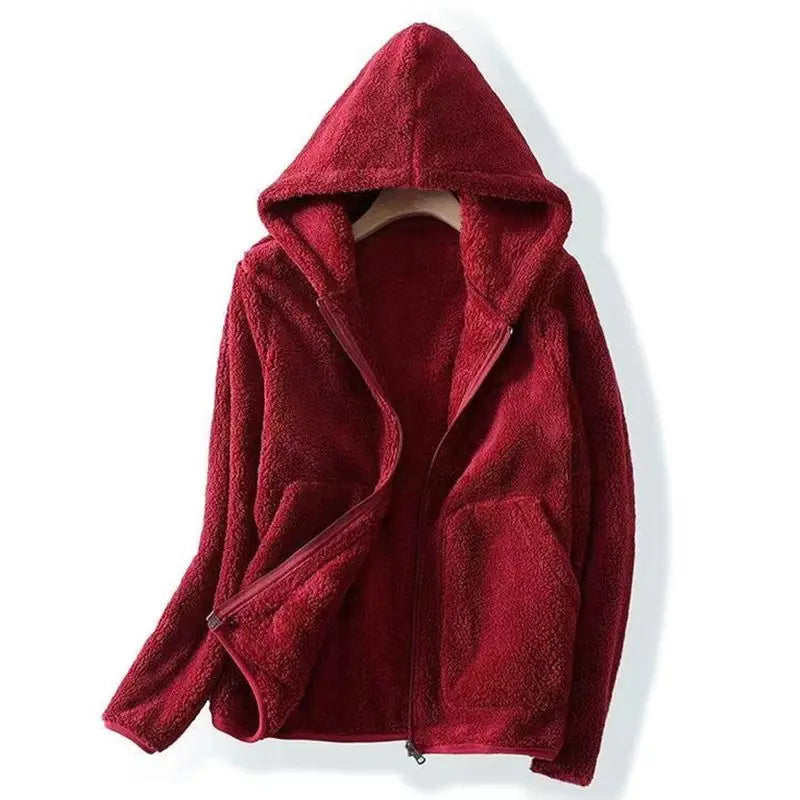 ModeGeist | Überdimensionales Fleece-Sweatshirt mit Kapuze